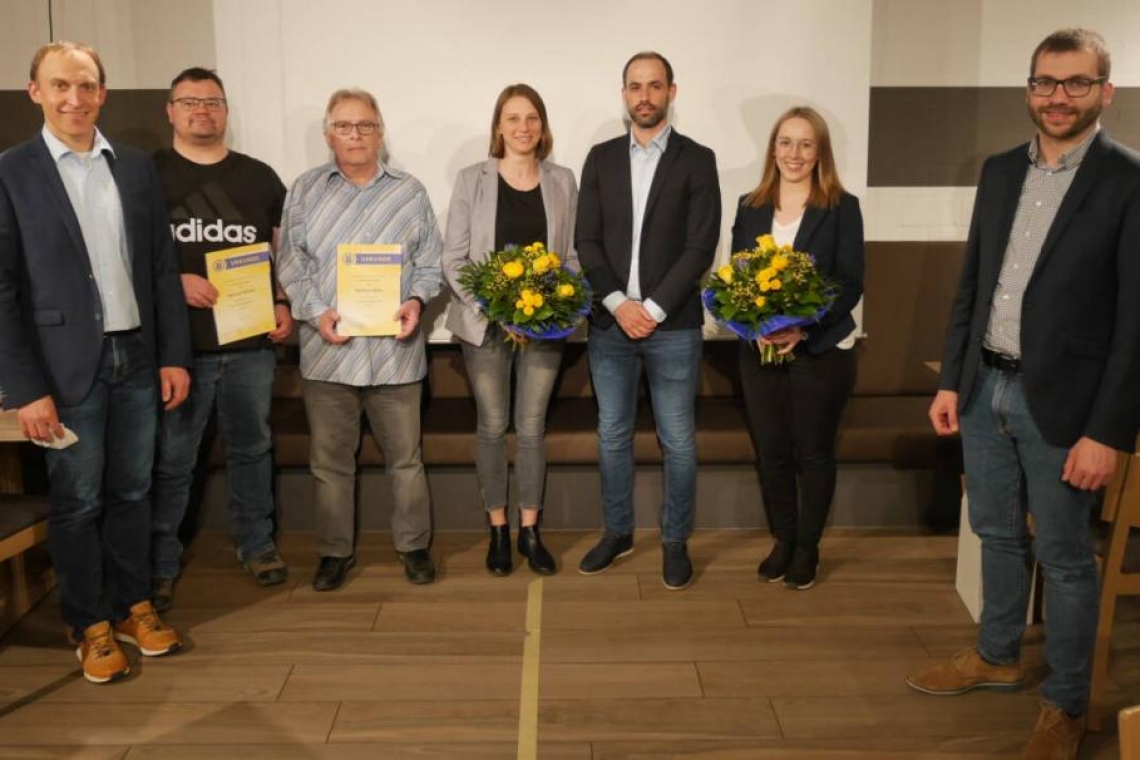 Der TSV Höpfingen ehrte in seiner Jahreshauptversammlung langjährige Vereinsmitglieder. Foto: A. Brosch