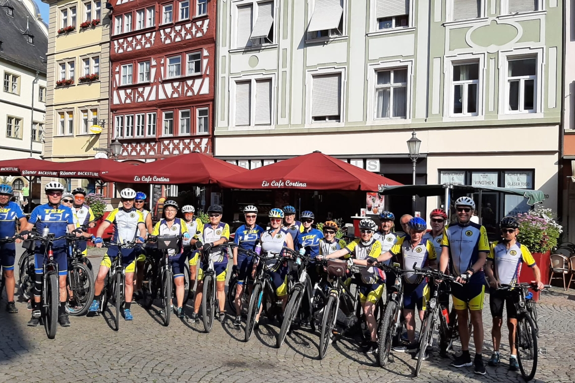 22 TSV-Radler/Innen on Tour