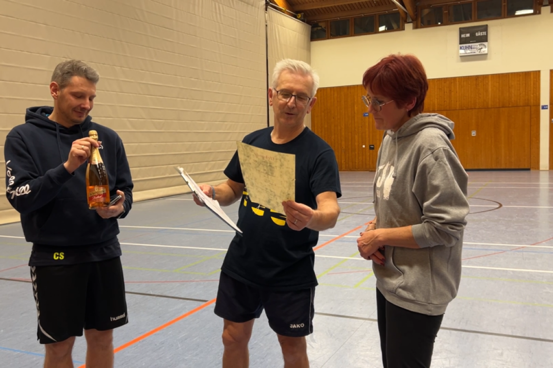 Internes Turnier der Volleyballer