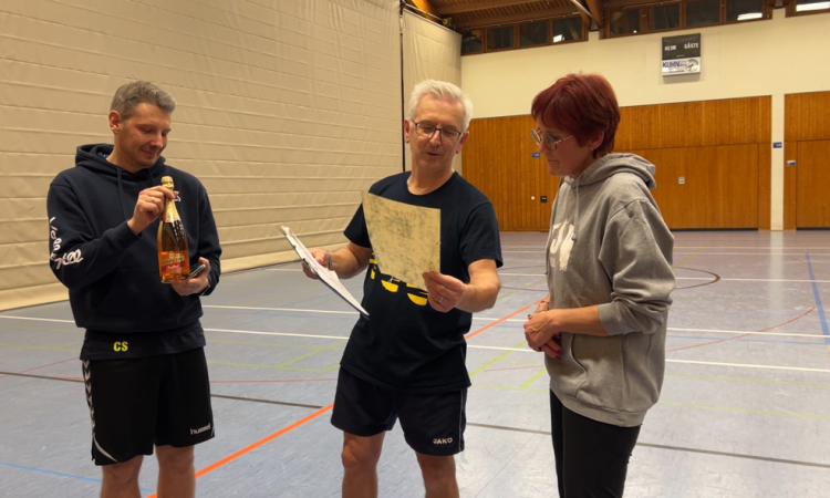 Internes Turnier der Volleyballer