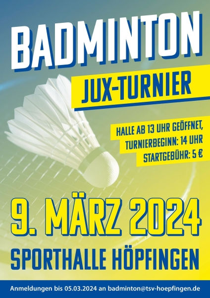 Badminton Turnier
