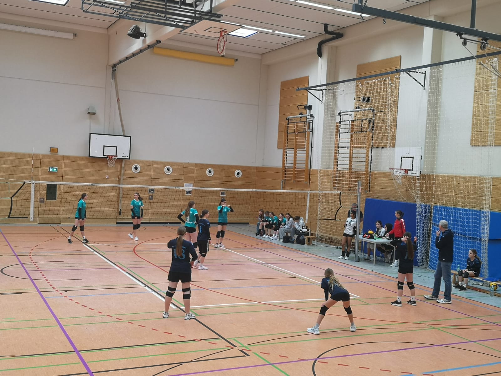 Höpfinger Volleyball-Mädels U-16 quattro