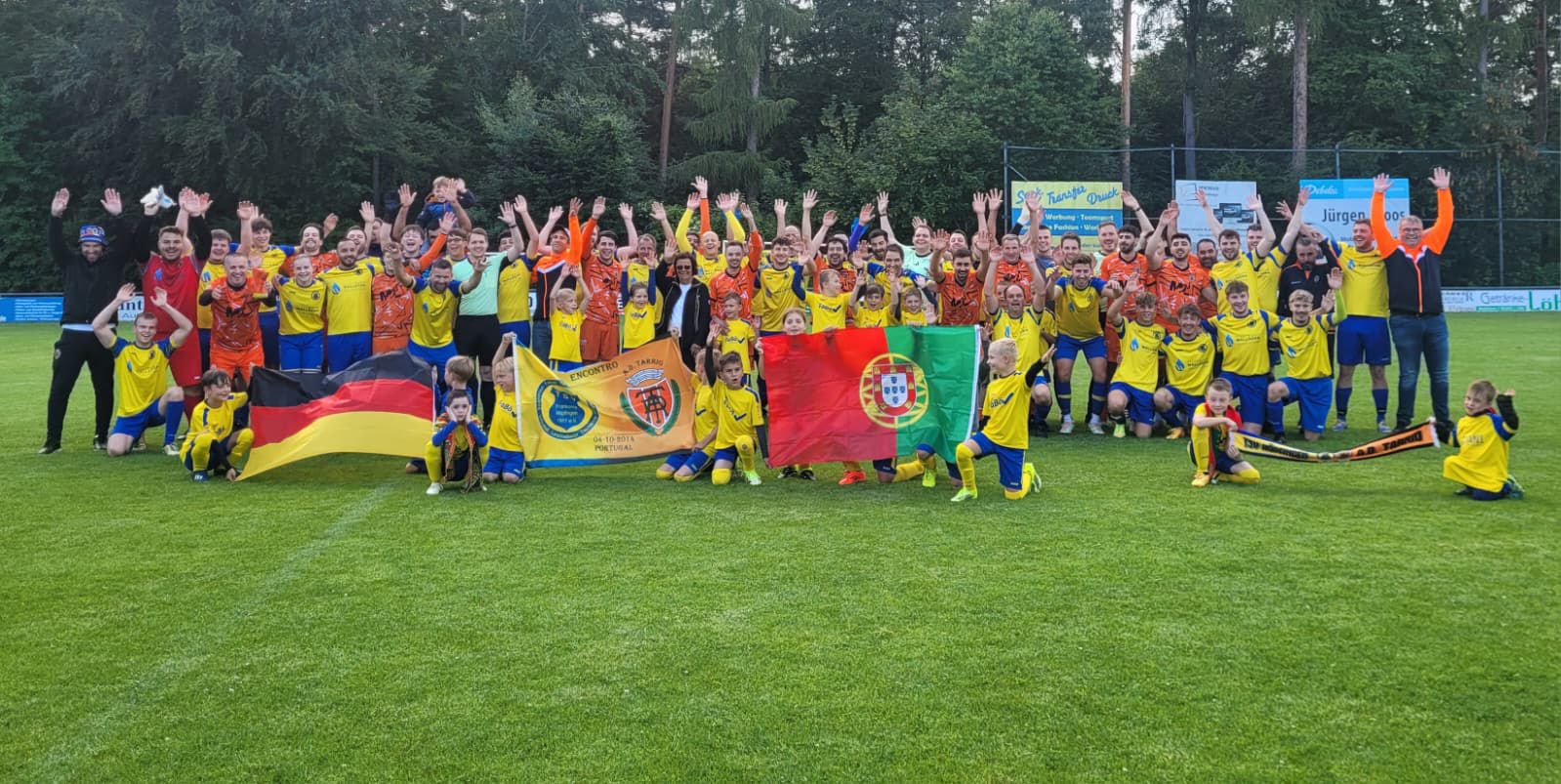 FÜR IMMER GUTE FREUNDE: AD TARRIO ZU GAST BEI UNSEREM TSV HÖPFINGEN