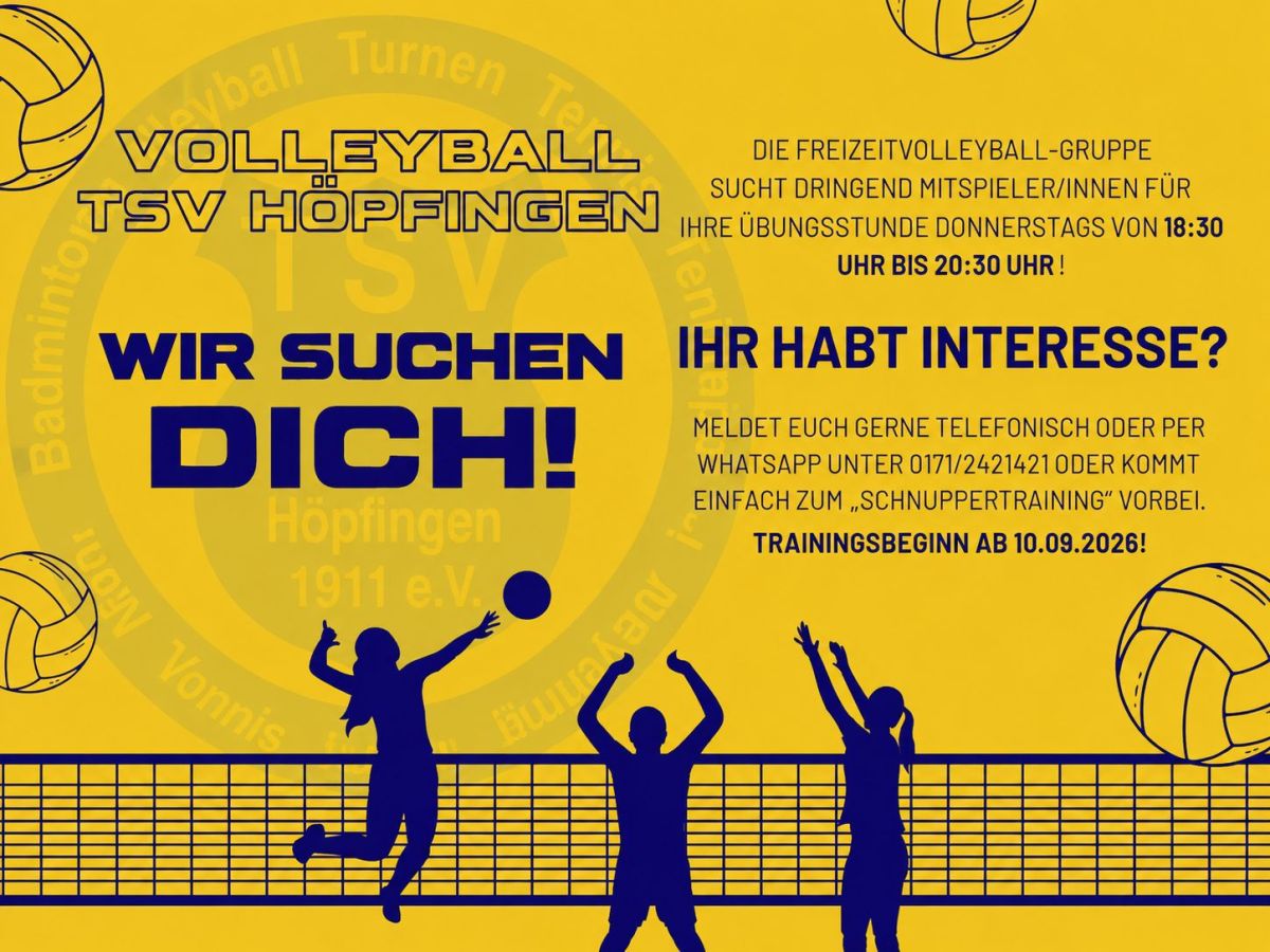 Wir suchen dich